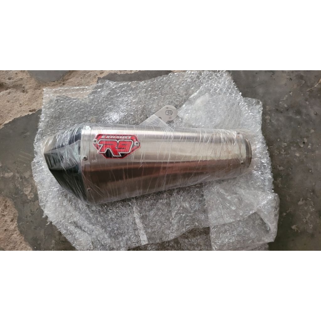 Silencer knalpot R9 Zeta original baru