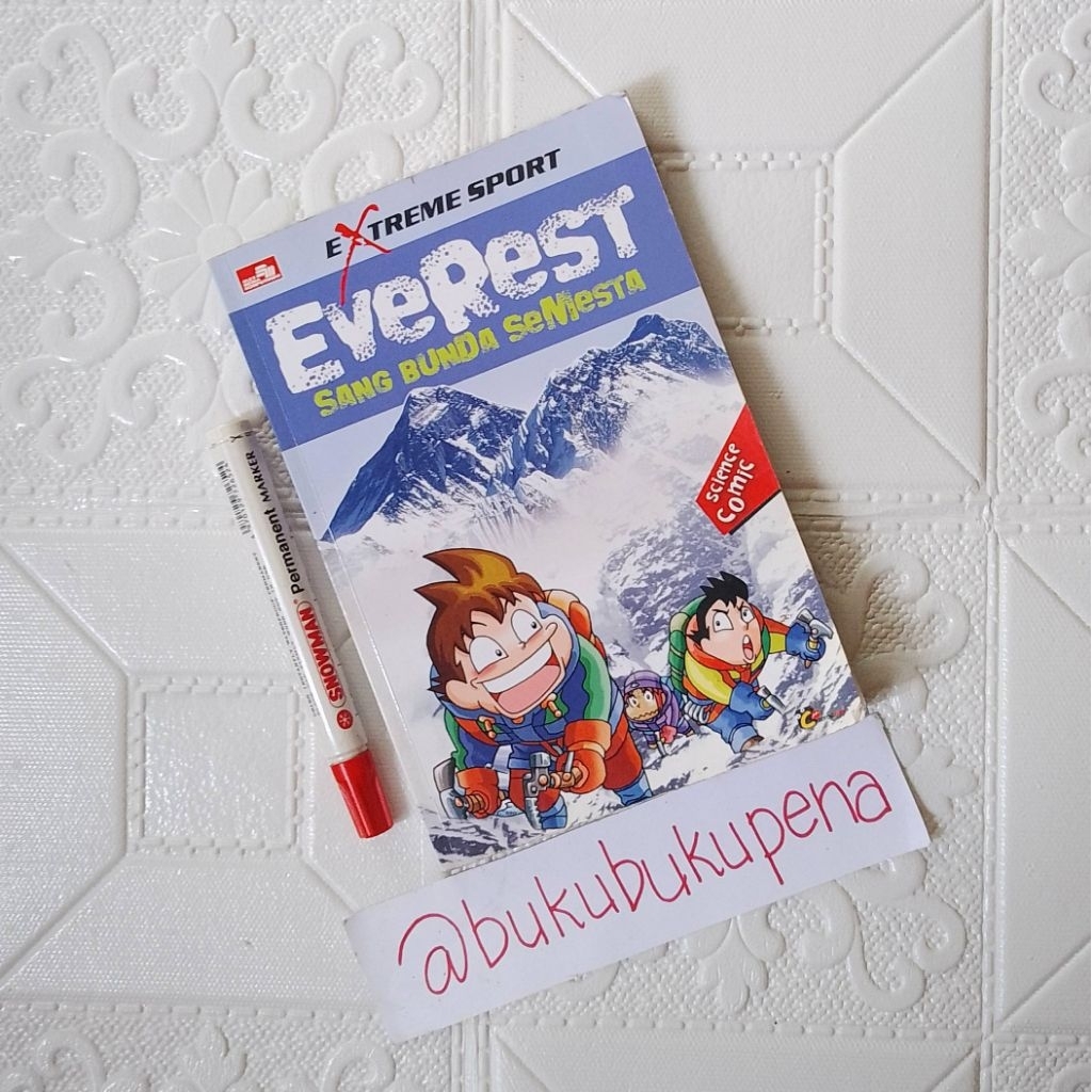 Komik Pengetahuan Science Comic EXTREME SPORT EVEREST SANG BUNDA SEMESTA Elex Media Komputindo - Pre