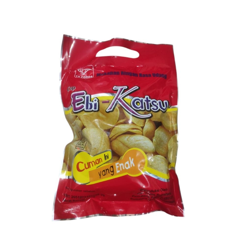 

Ebi Katsu kemasan 35 gr ( isi 5 bungkus )