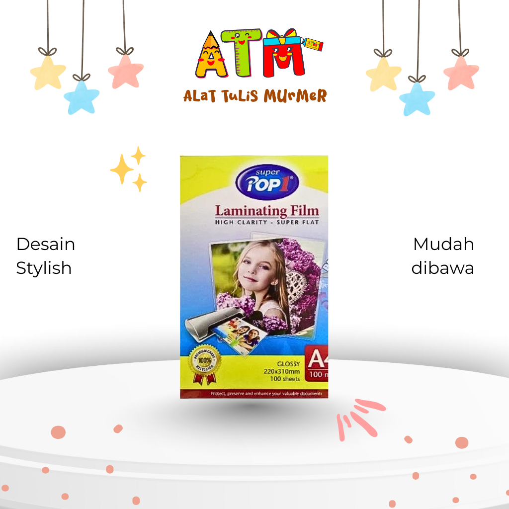 

Kertas/Plastik/Laminating POP 1 POUNCH A4