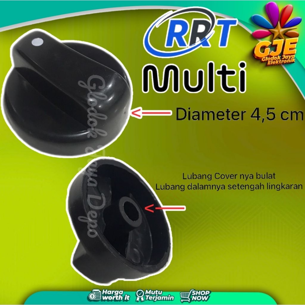 KNOP KOMPOR RAKYAT LUBANG BULAT NATIONAL