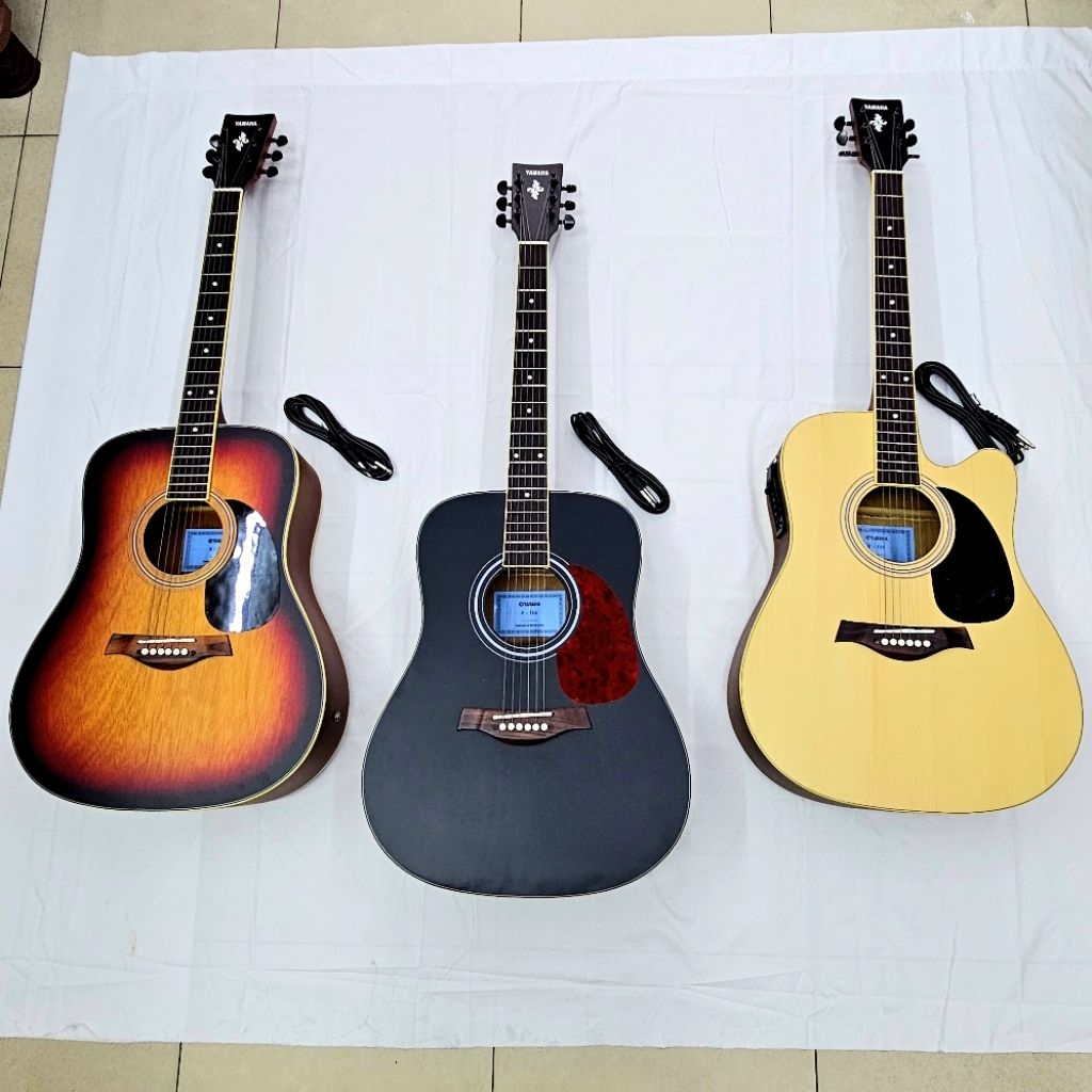 GITAR YAMAHA F310 AKUSTIK ELEKTRIK EQUALIZER SPUL JUMBO F310