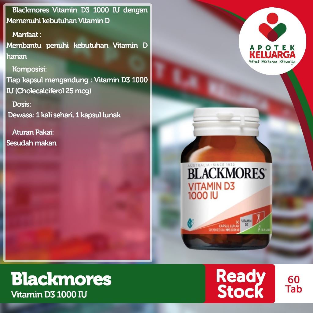 Blakmores Bio D3 1000 IU