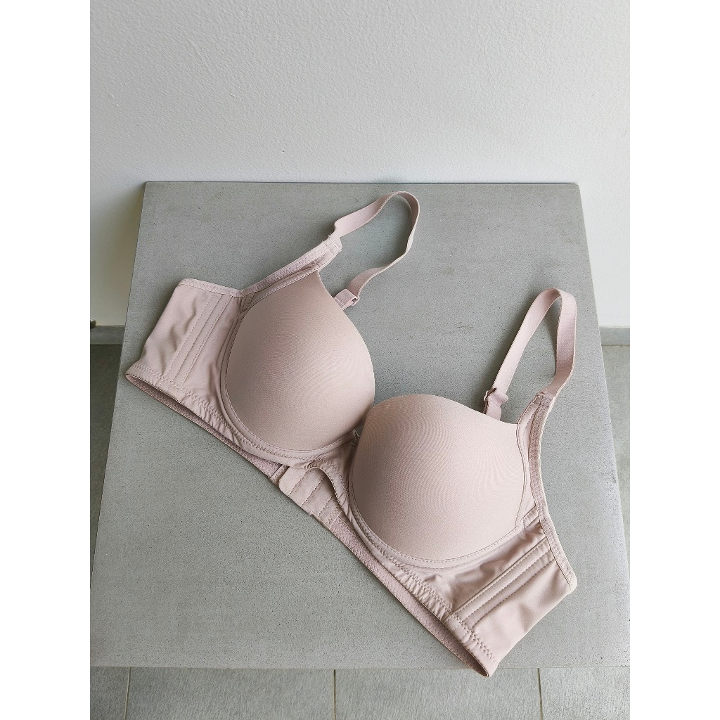 preloved original Sorella cream skin tone push up bra B 85 (38) / BH wanita warna kulit