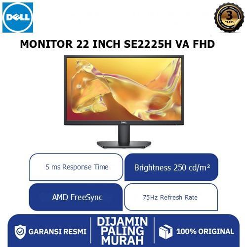DELL MONITOR 22 INCH SE2225H VA FHD 1080P 5MS 75HZ 3Y