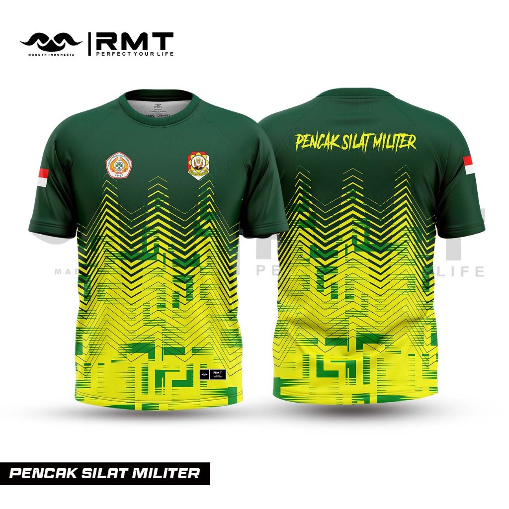 Baju kaos jersey PENCAK SILAT MILITER / jersey militer / jersey army / pull print / kaos militer
