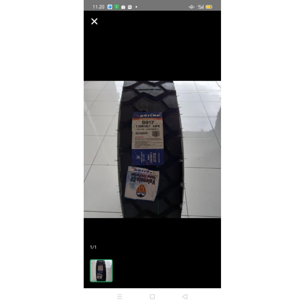 Ban Truk Sailun 917,  750 R 16