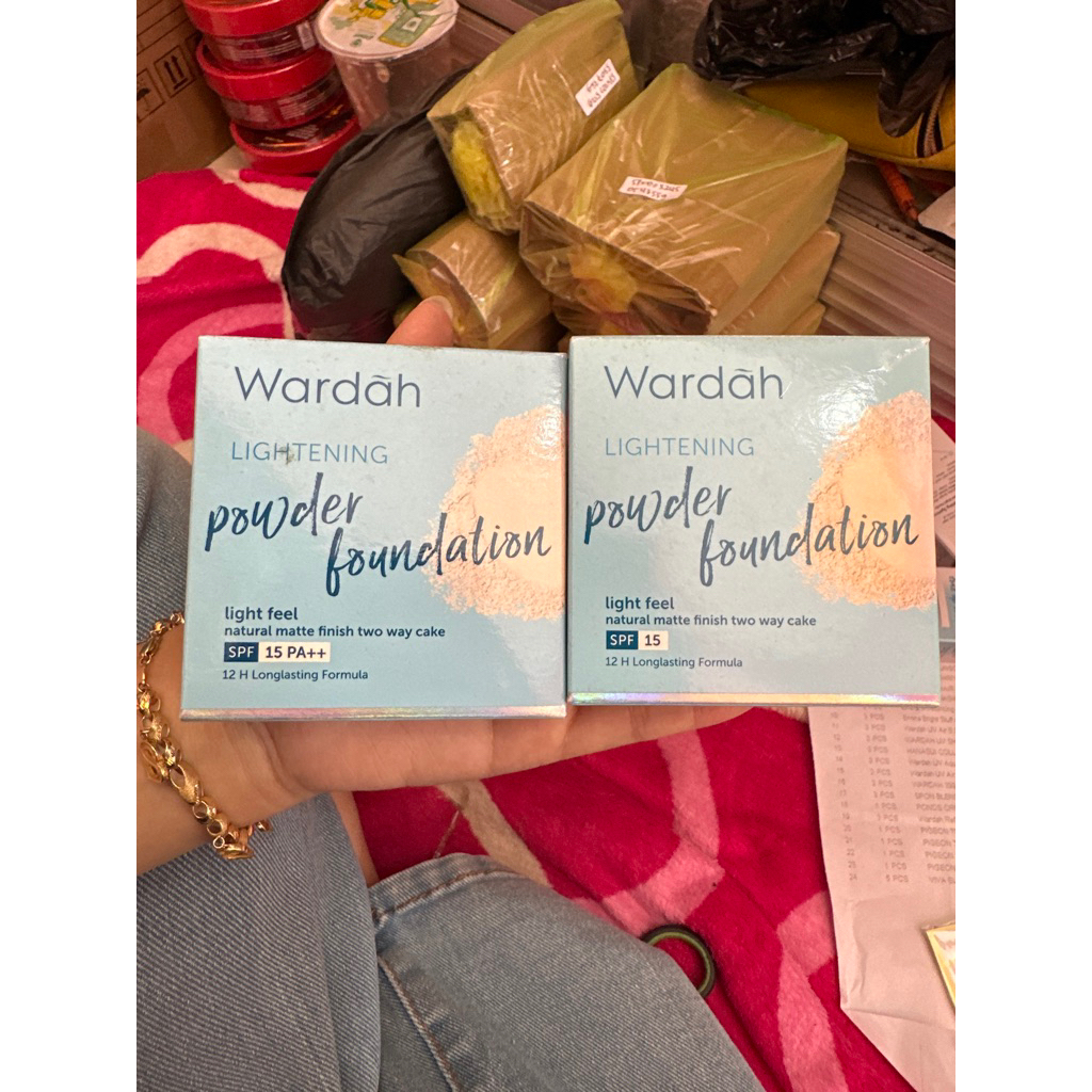 BEDAK WARDAH ISI ULANG READY NO 1,23&4