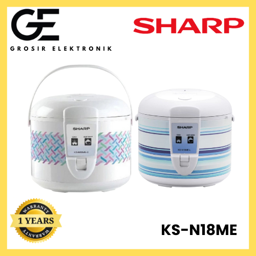 Rice Cooker Sharp KS-N18ME-C | Magic com KSN18MEC KSN18ME C KSN 18 ME