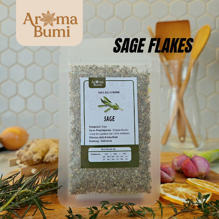 

Aroma Bumi - Sage Flakes Rempah Premium Murah