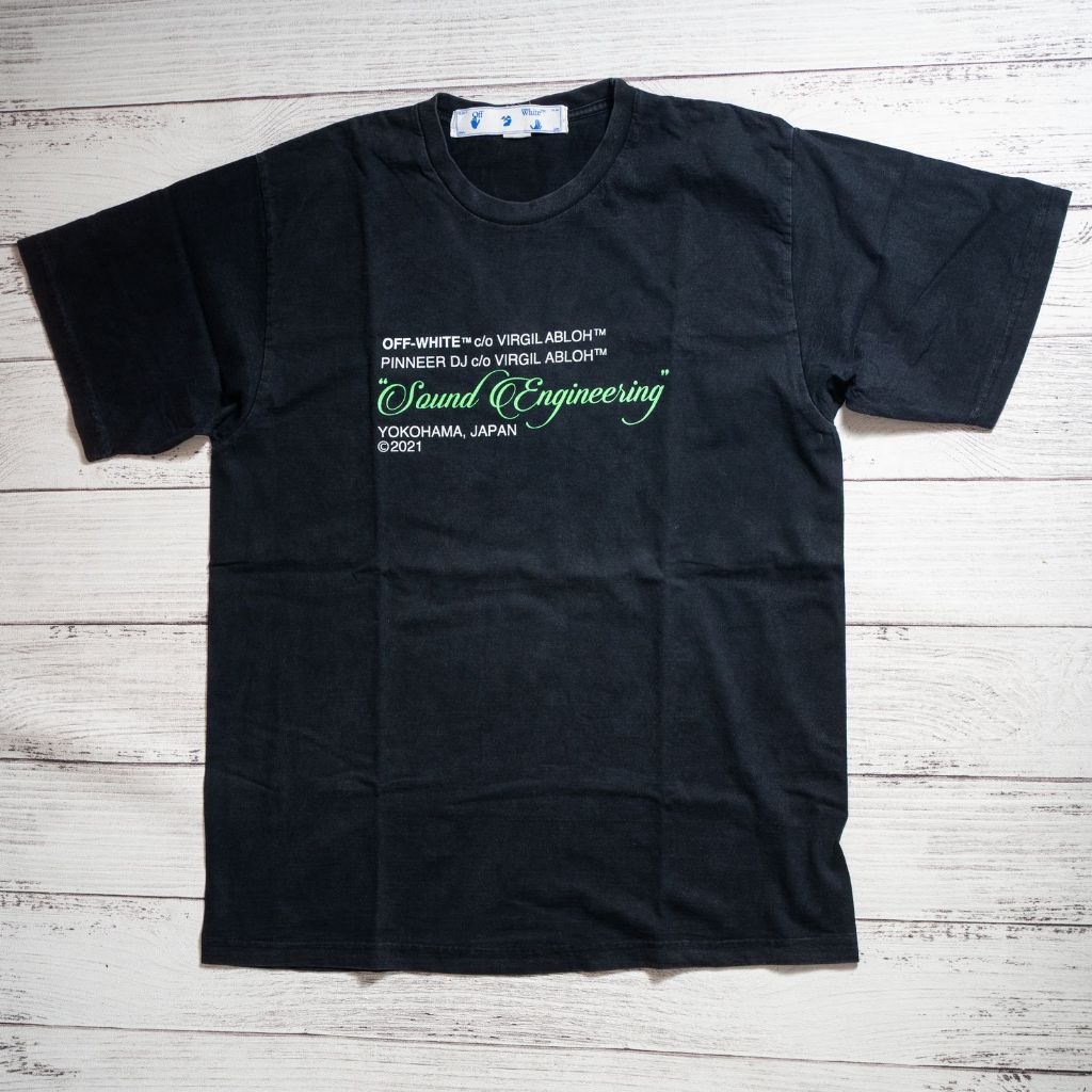 T-Shirt Kaos OFF WHITE VIRGIL ABLOH vintage