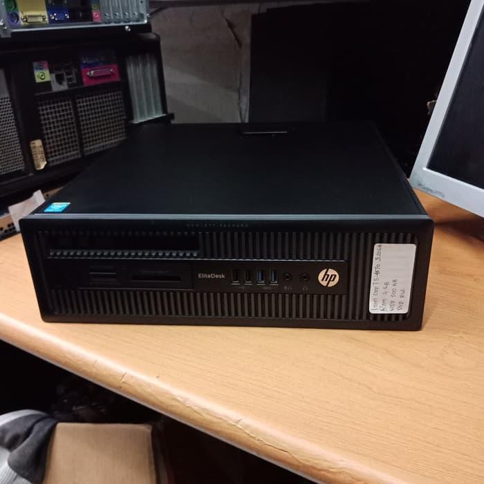 Pc Mini  Hp Elitedesk 800 G1 Core i5 4570 4GB 500GB DVD USB 3.0 Murah