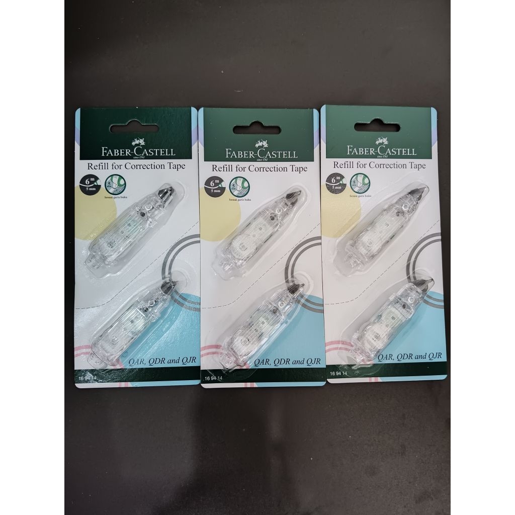 

FABER CASTELL REFILL /ISI ULANG TIP X CORRECTION TAPE