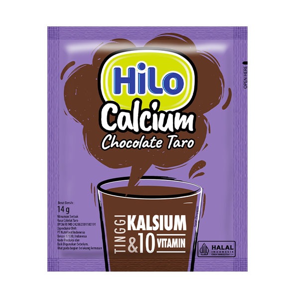 Hilo Chocolate Taro 14 gr Sachet