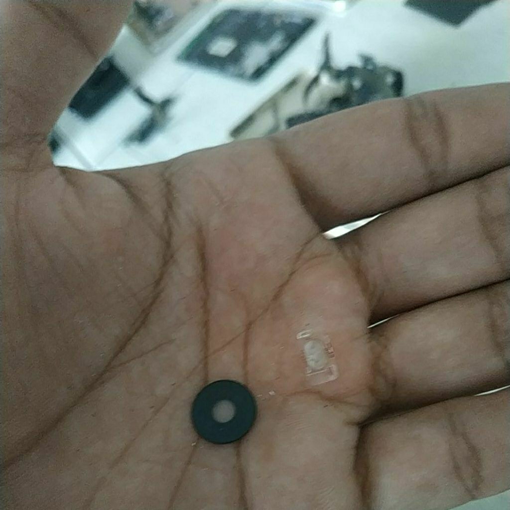 kaca kamera plus kaca flash bekas redmi note 3