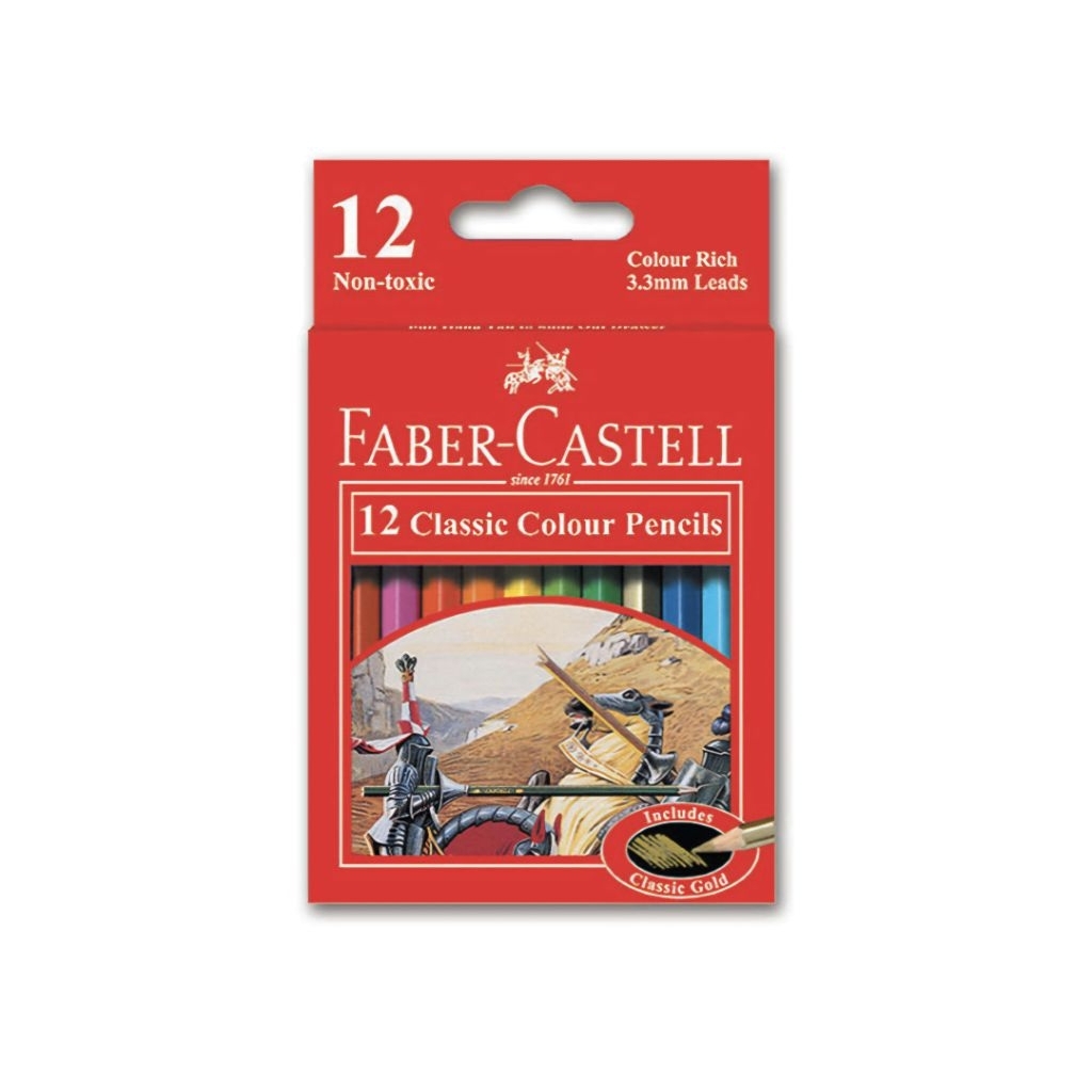 

Classic Colour Pencils 12 S Faber-Castell