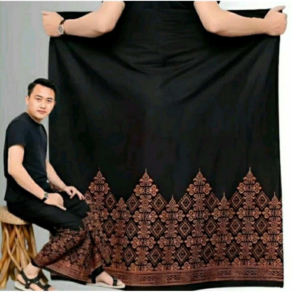 ( BISA COD TERBARU ALL ) ARIBATIKSTORE SARUNG BATIK PRIA WANITA HADROH SERAGAM MOTIF PALAIKAT PALEKA