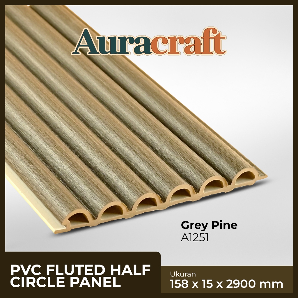 WPC Fluted Half Circle – Elegan Fluted Half Circle WPC Panel