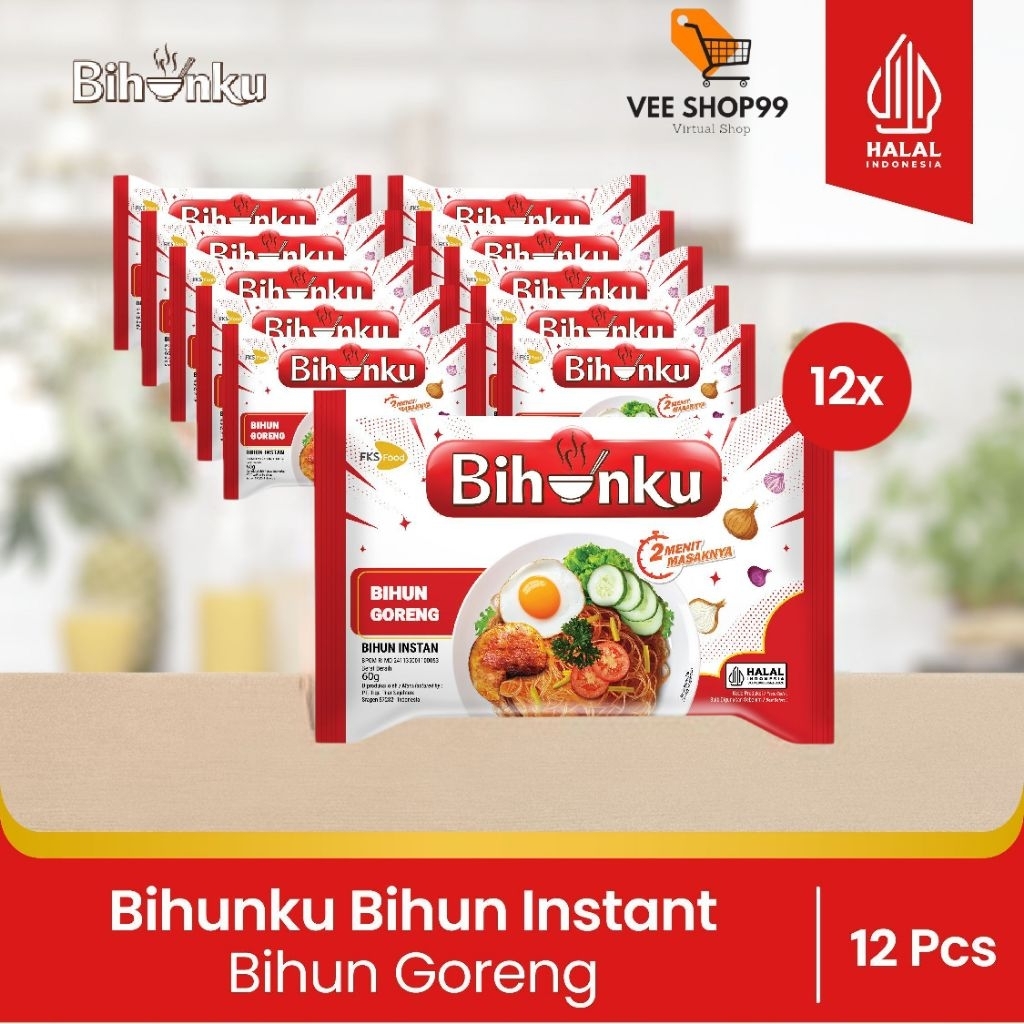 

Paket Bundling - Bihunku Instant - Goreng - 60gr - 12pcs