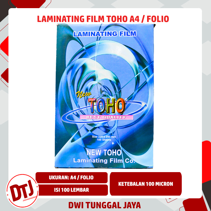 

Toho Plastik Laminating A4 / Folio