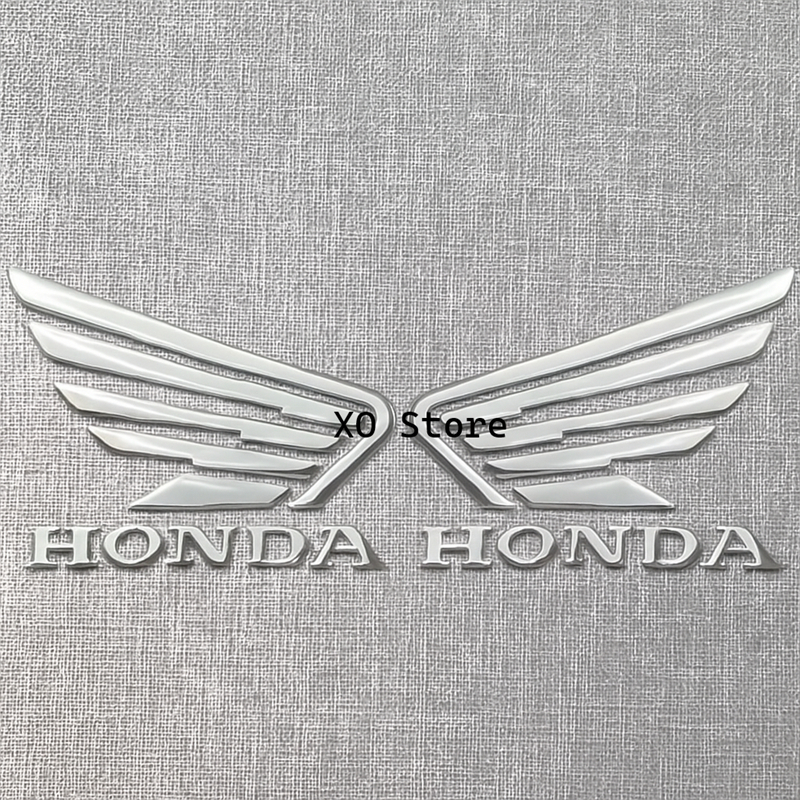 Emblem Honda 3D Gold Silver Wing Logo Timbul Emblem Wings logo sayap honda wing Garuda full croom 3D