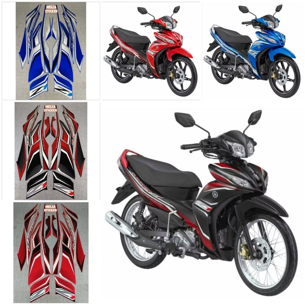 Stiker Striping Lis Body Motor Jupiter Z1 2014 Standar