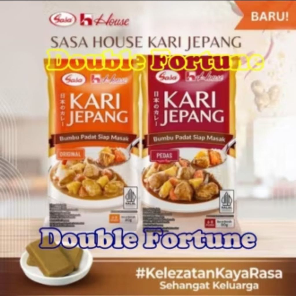 

SASA HOUSE KARI JEPANG BUMBU PADAT SIAP MASAK 80 gr
