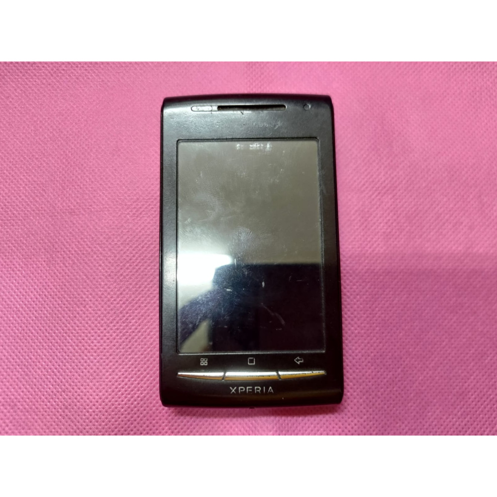 Hape Jadul Sony Ericsson E15a Xperia X8 Seken Minusan Buat Koleksi Pajangan Kanibalan