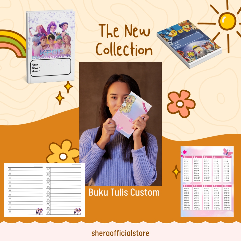 

Buku Tulis Anak Ukuran Sidu A5 37 Lembar Murah dan Lucu