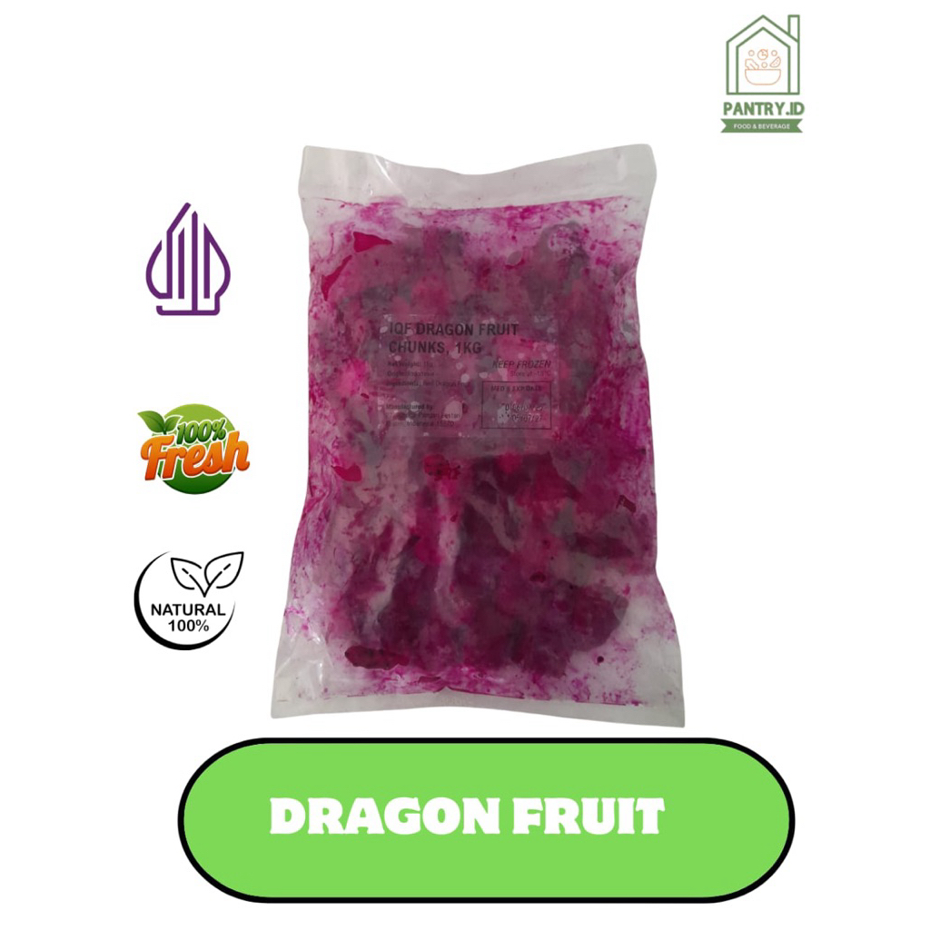 

Buah Naga beku | Frozen Dragon Fruit (IQF)