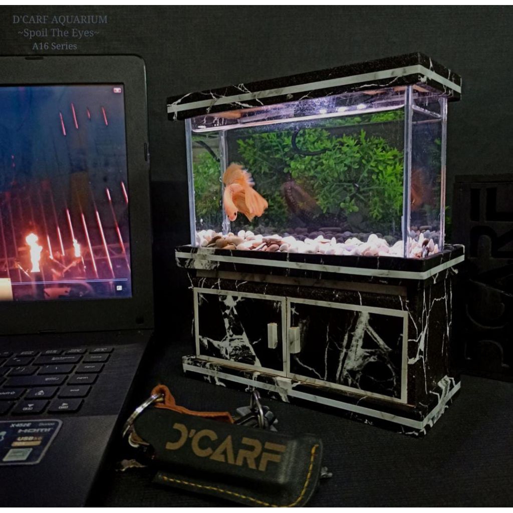 AKSESORIS RUMAH/PAJANGAN RUMAH/AKSESORIS RUANG TAMU/AQUARIUM MINI HIAS/AQUARIUM MINI