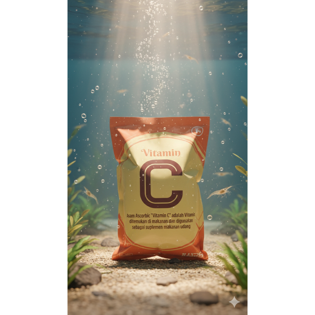 Vitamin C Udang (JUARA Vitamin C powder untuk udang)