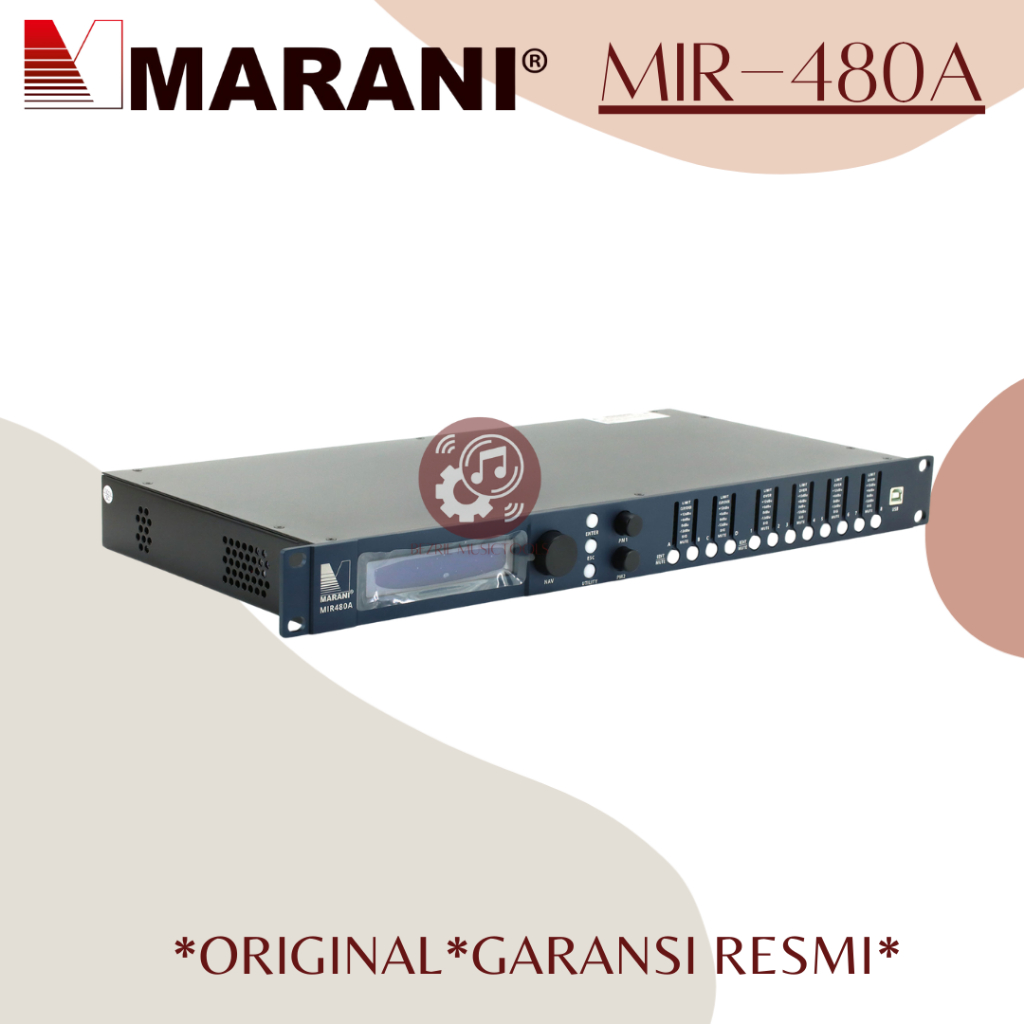Marani MIR480A Professional Audio Processor Original MIR 4 IN 8 OUT MIR-480A