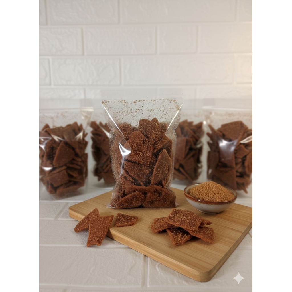 

Keripik Rendang Telur Oleh-Oleh Khas Minang 200 gram