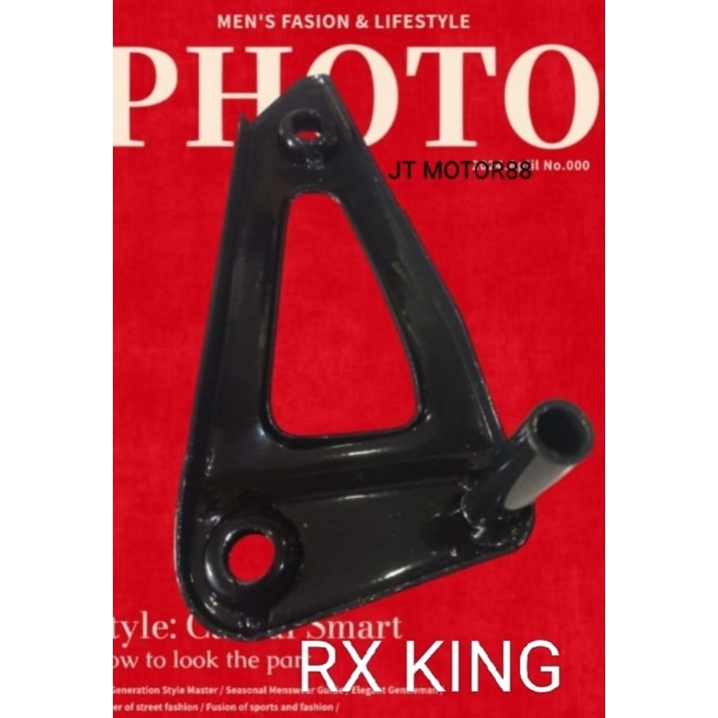 PLAT GANTUNGAN KNALPOT RX KING RXS