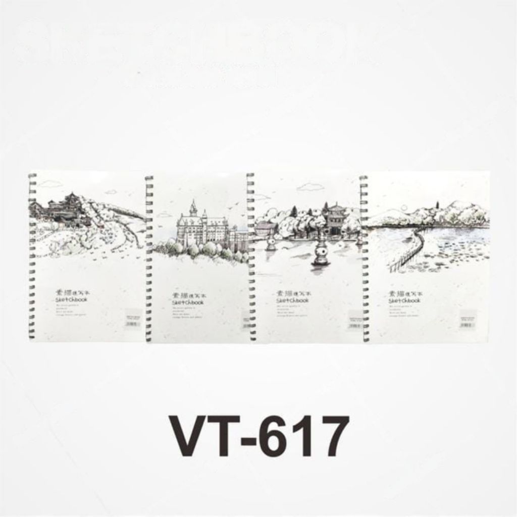

V-TEC SKETCHBOOK VT-617/160G/30 SHEETS