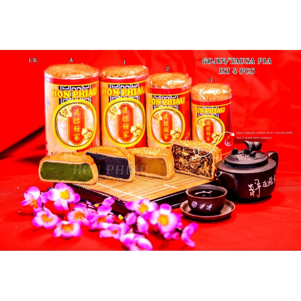 

Kue Bulan/Moon Cake Tausa Pia (Non Halal)