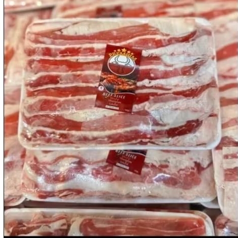 

Beef slice mix fat/Daging BBQ