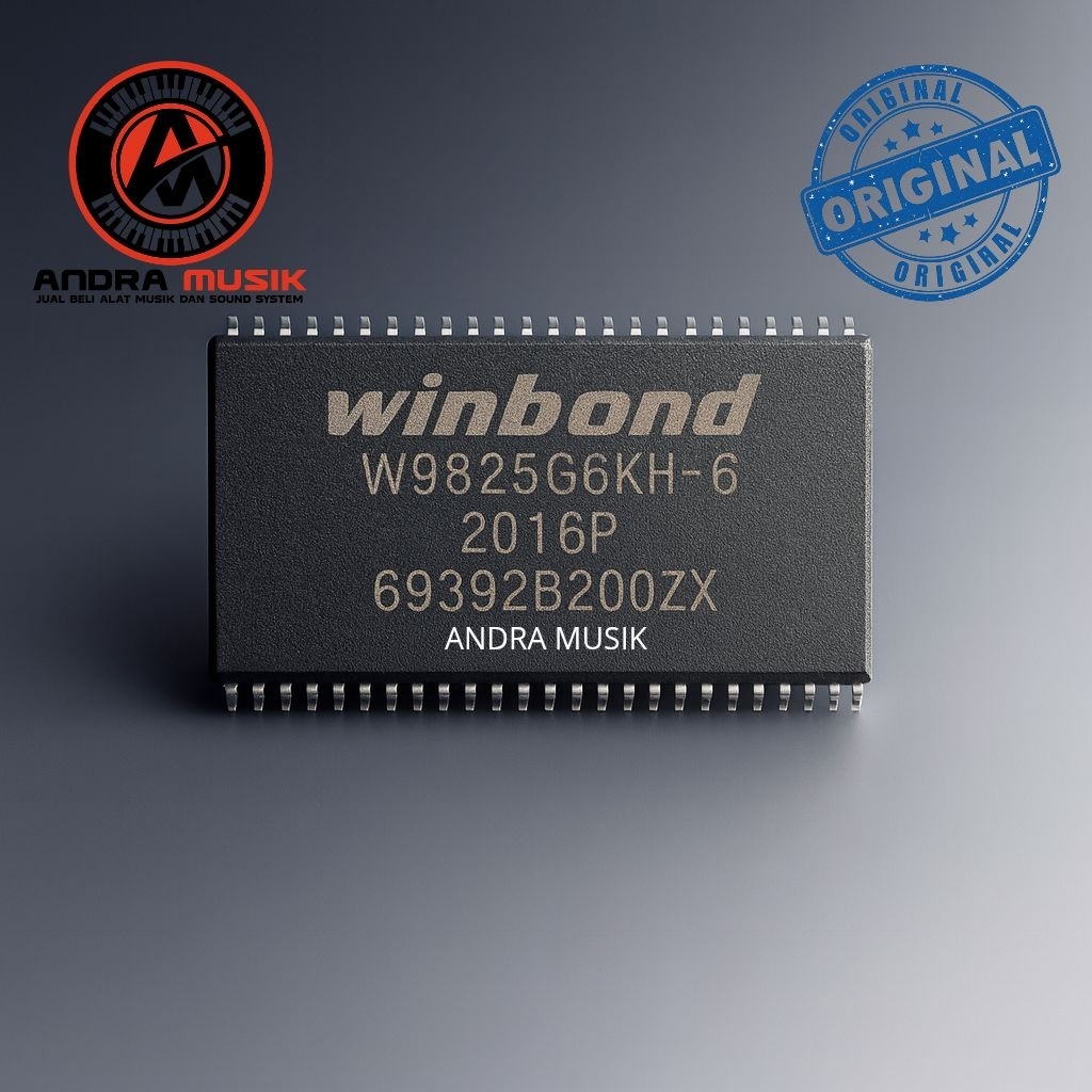 IC SD RAM Original Untuk Winbond W9825G6KH-6 Kondisi Baru
