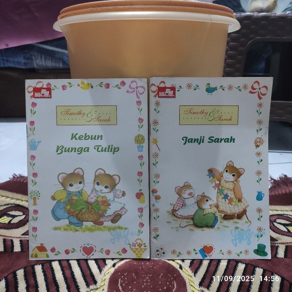 buku cerita Timothy & Sarah by Midori basho