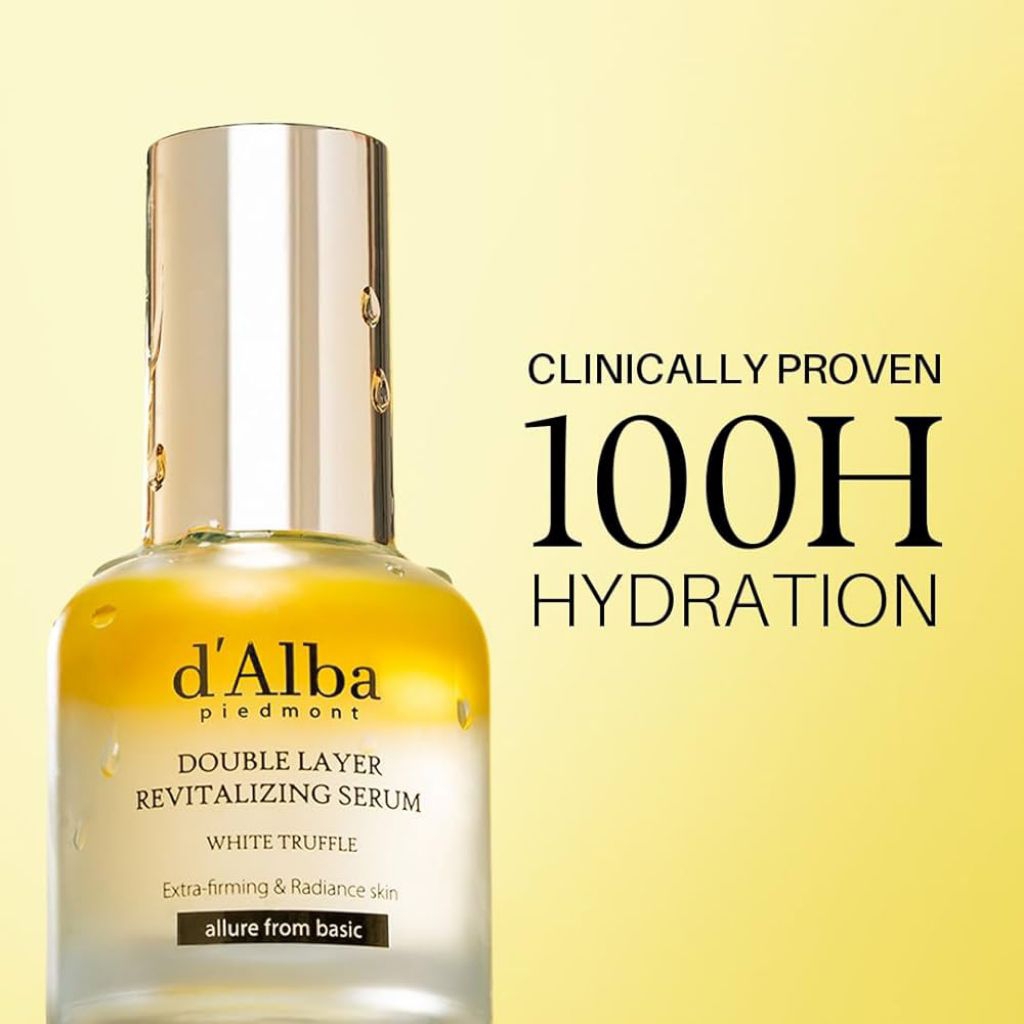 d'alba white truffle double layer revitalizing serum essence perawatan