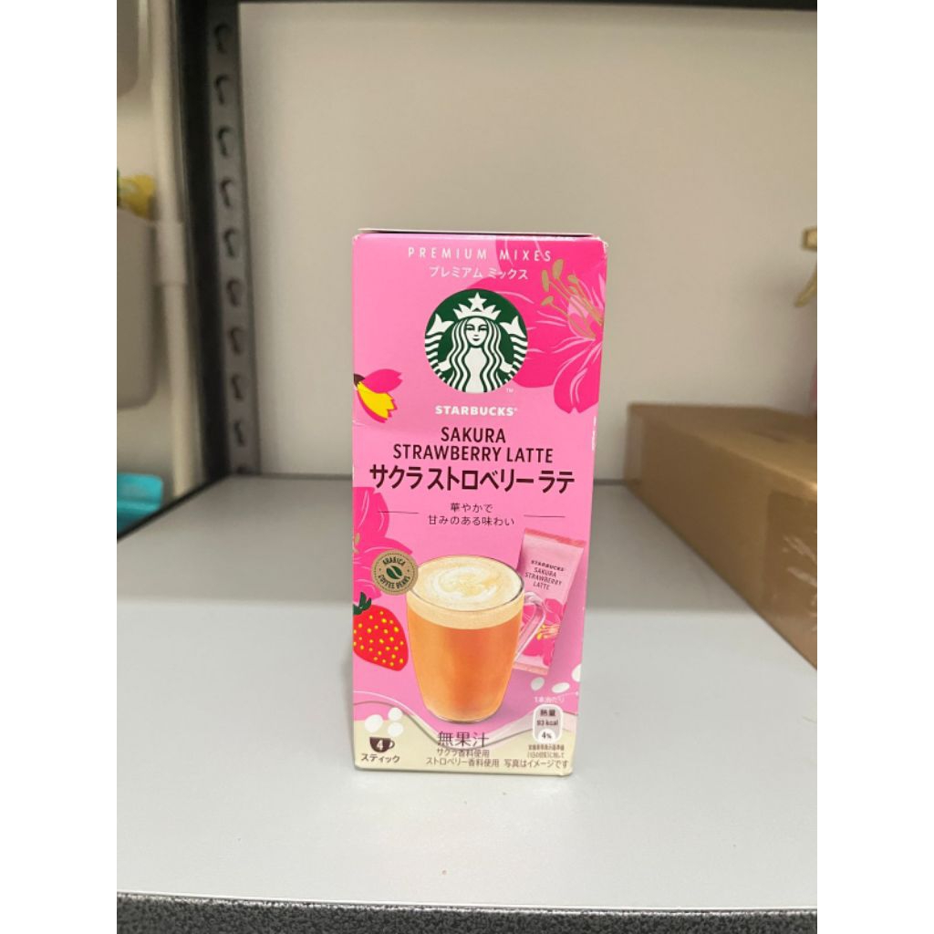 

READY STOCK Starbuck Premium Mix Sakura Strawbarry Latte Original Japan
