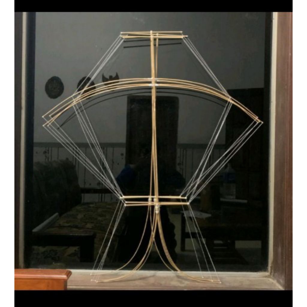 Kerangka Layangan Cotek Blolong Knockdown Murah Asli