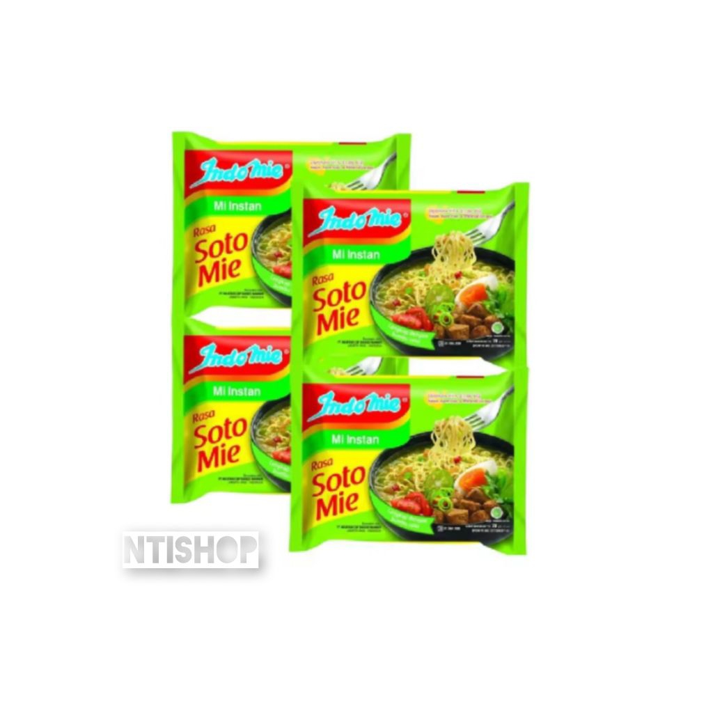 

Paket Bundling Indomie Mie Instant Rasa Soto Pcs Isi 4