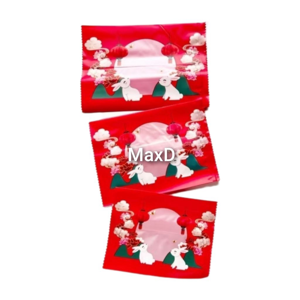 

Plastik Mooncake Merah (100-125g) 25 Pcs