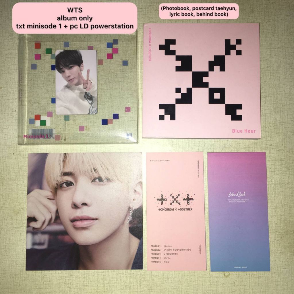 ALBUM MINISODE TXT + TAEHYUN LUCKY DRAW PWS ROUND ONE