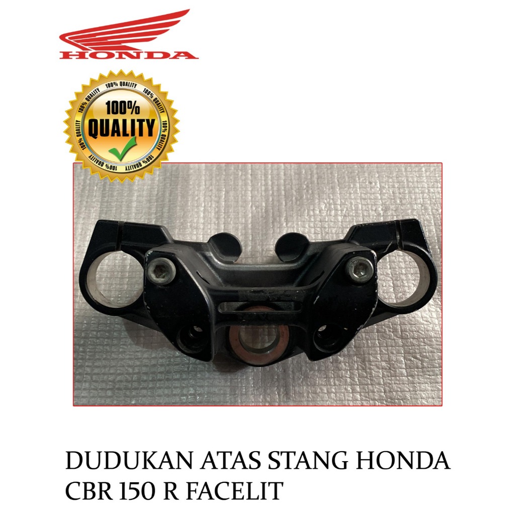 SEGITIGA ATAS STANG HONDA CBR 150 R FACELFIT ORIGINAL