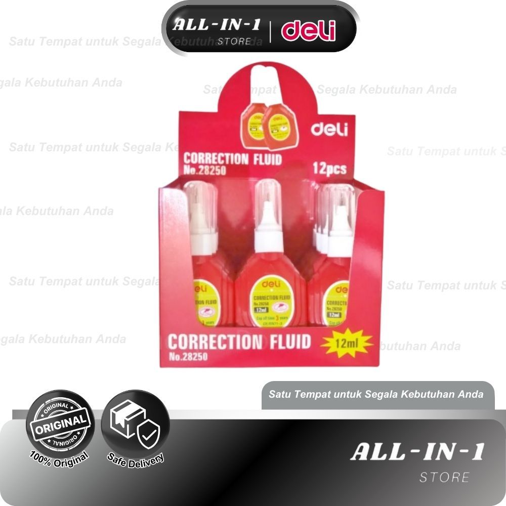 

Deli Correction Fluid 10 ml C28250N