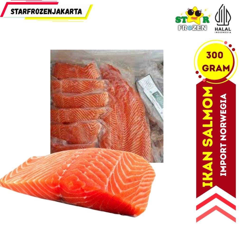 

Ikan Salmon 200G, 300G Import Premium norwegia