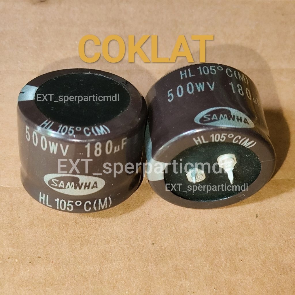 ELCO 500WV 180uF SAMWHA FREEZER LG INVERTER